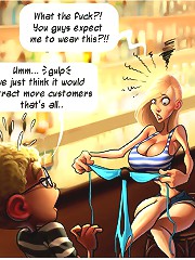 Comic porn pics. In case my husband found me dressing in this he'd get yet another stroke!