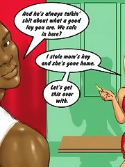 Sexy cheerleader doing blowjob in locker room free xxx cartoons