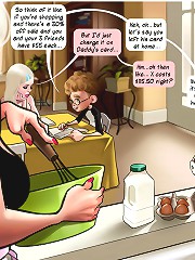 Heart and soul breaker golden-haired present in completely free adult comics eating her boyfriend with her carnality big eyes