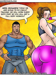 We will work every body part on interracial cartoons so you will get a full body workout