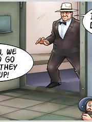 Come on, we need to go before these comic pusies wake up! I thought I'm done forever